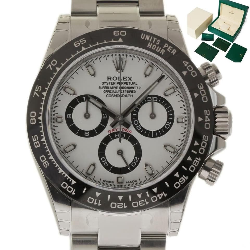 Rolex | Daytona | 116500 | Steel | 40 mm | Steel | White | Automatic