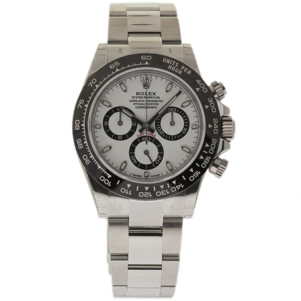 Rolex | Daytona | 116500 | Steel | 40 mm | Steel | White | Automatic