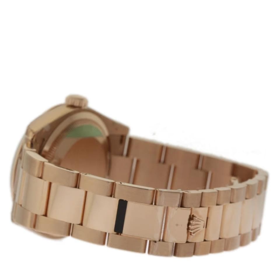 Rolex | Day-Date | 118205 | Rose gold | 36 mm | Rose gold | Black | Automatic