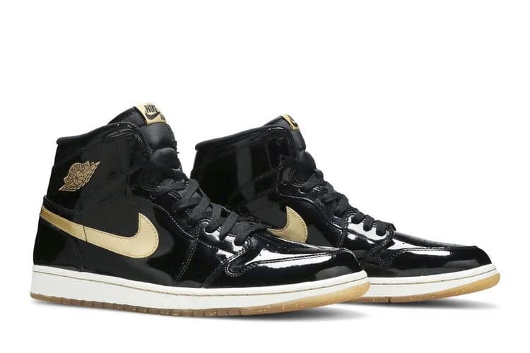 Air Jordan 1 Retro High OG Black Gold PL