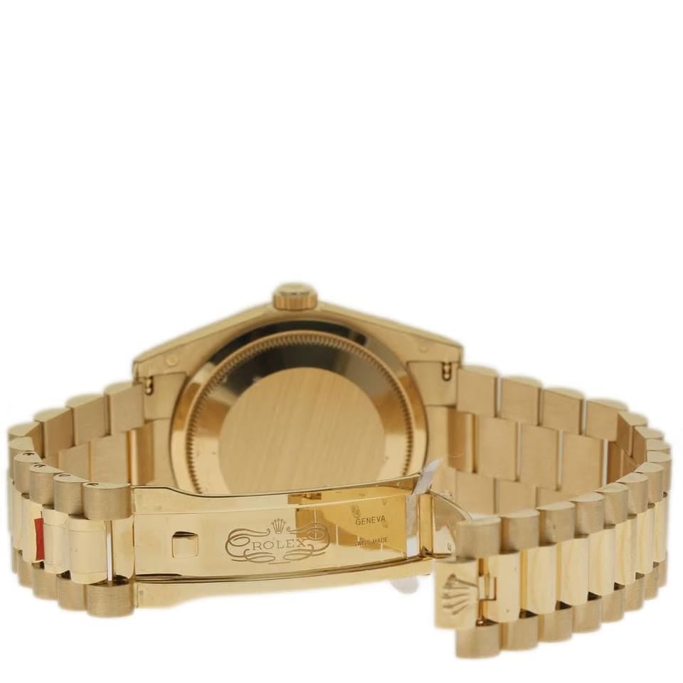 Rolex | Day-Date | 118238 | Yellow gold | 36 mm | Yellow gold | Black | Automatic