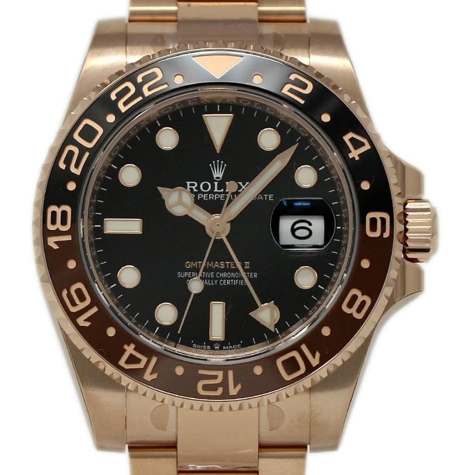 Rolex | GMT-Master II | 126715 | Rose gold | 40 mm | Rose gold | Black | Automatic