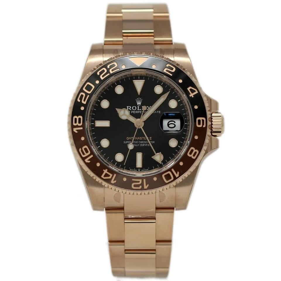 Rolex | GMT-Master II | 126715 | Rose gold | 40 mm | Rose gold | Black | Automatic