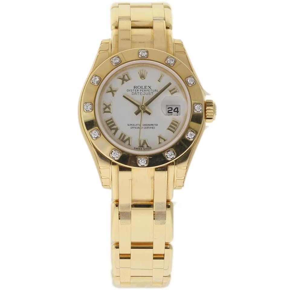 Rolex | Datejust | 80318 | Yellow gold | 29 mm | Yellow gold | White | Automatic