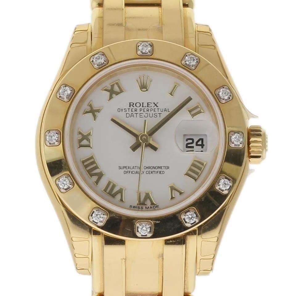 Rolex | Datejust | 80318 | Yellow gold | 29 mm | Yellow gold | White | Automatic