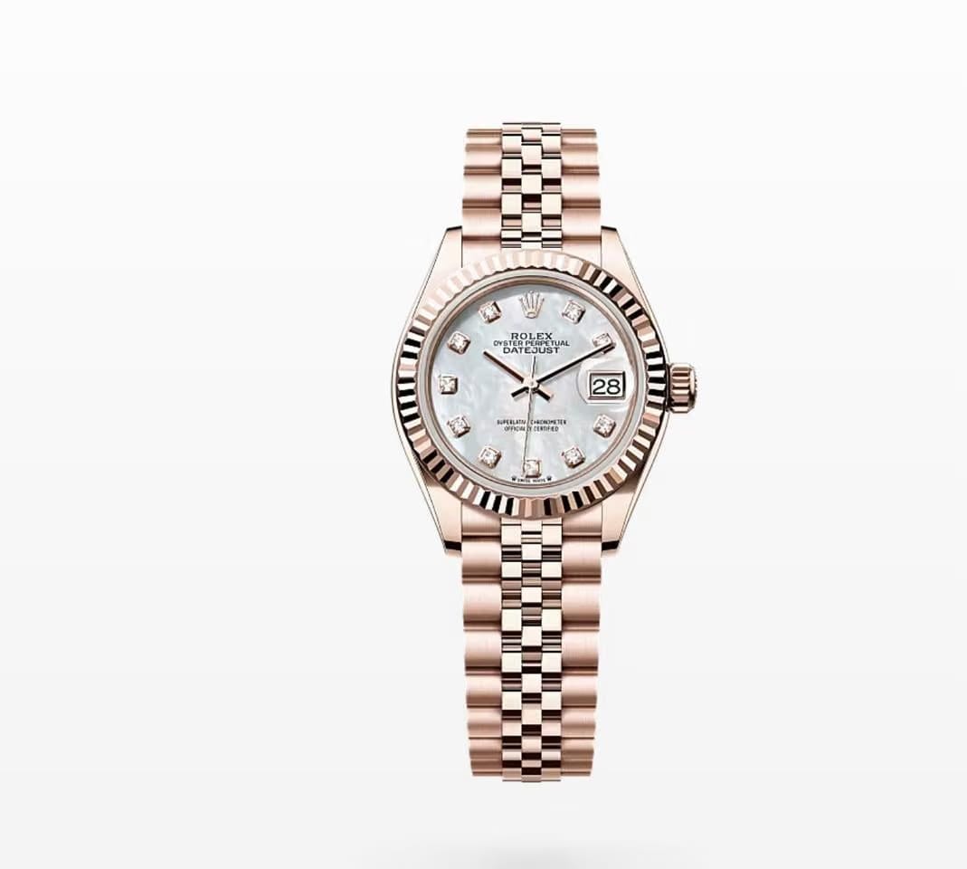 Rolex | Datejust | 279175 | Rose gold | 28 mm | Rose gold | Mother of pearl | Automatic