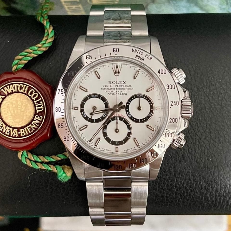 Rolex | Daytona | 16520 | Steel | 40 mm | Steel | White | Automatic