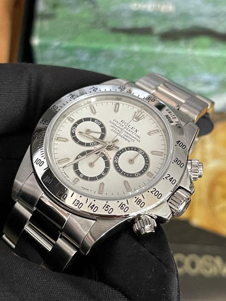 Rolex | Daytona | 16520 | Steel | 40 mm | Steel | White | Automatic