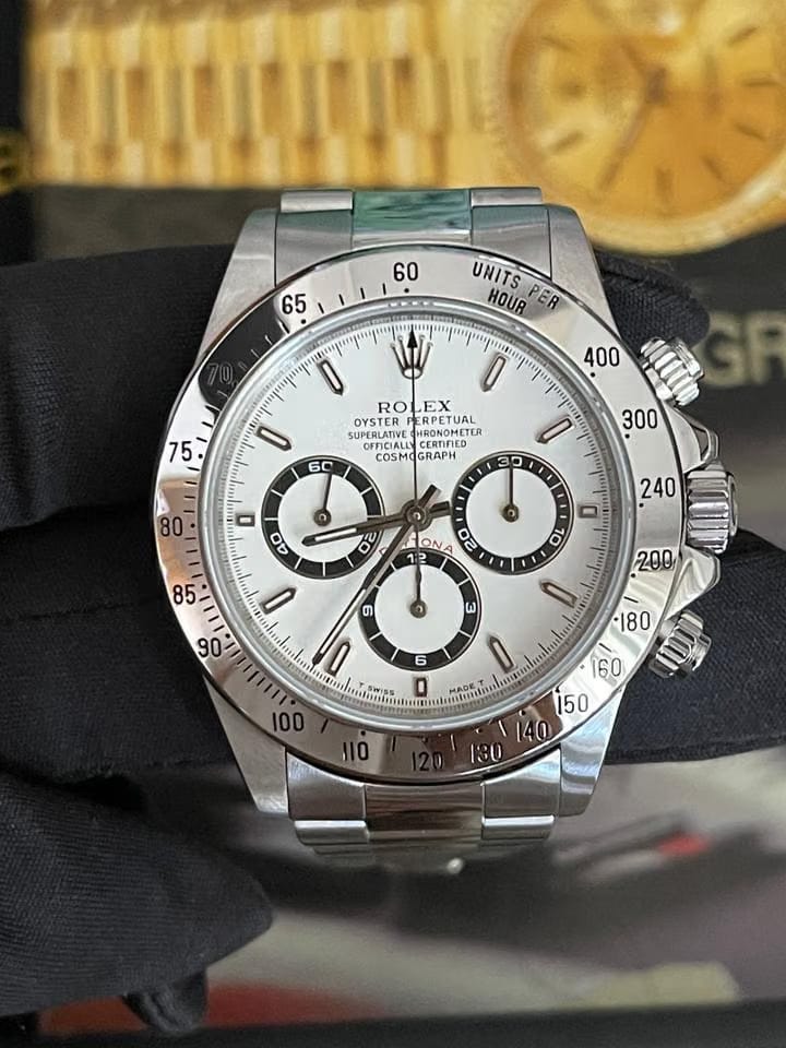 Rolex | Daytona | 16520 | Steel | 40 mm | Steel | White | Automatic