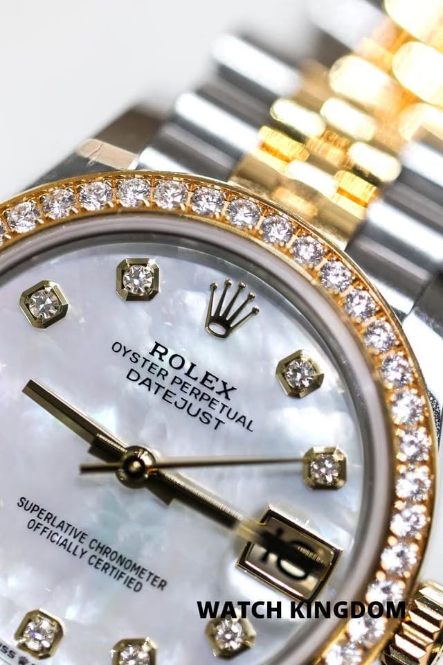 Rolex | Datejust | 278383RBR | Yellow gold | 31 mm | Gold/Steel | Mother of pearl | Automatic