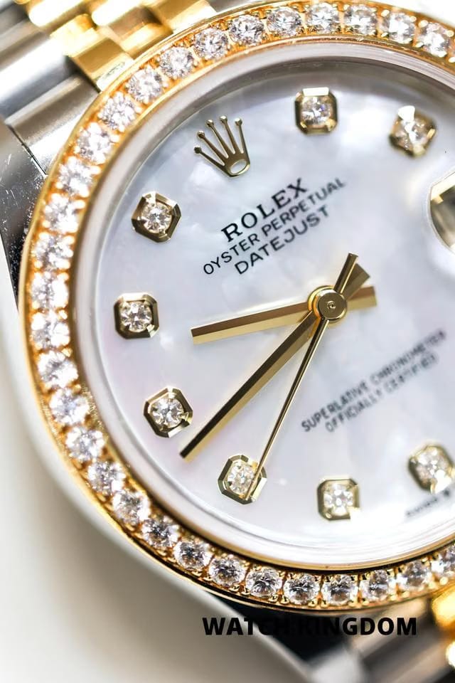 Rolex | Datejust | 278383RBR | Yellow gold | 31 mm | Gold/Steel | Mother of pearl | Automatic