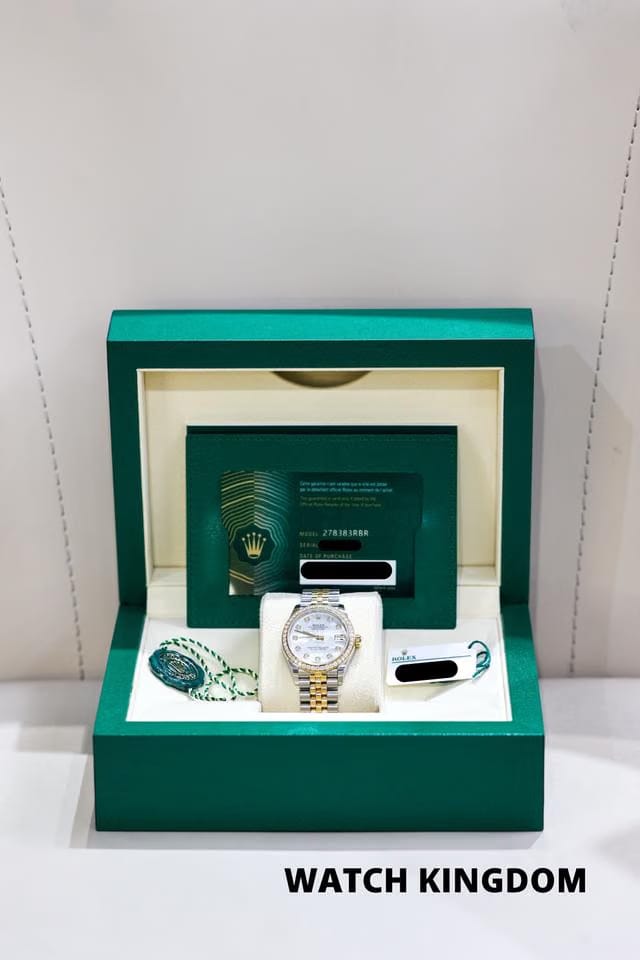 Rolex | Datejust | 278383RBR | Yellow gold | 31 mm | Gold/Steel | Mother of pearl | Automatic