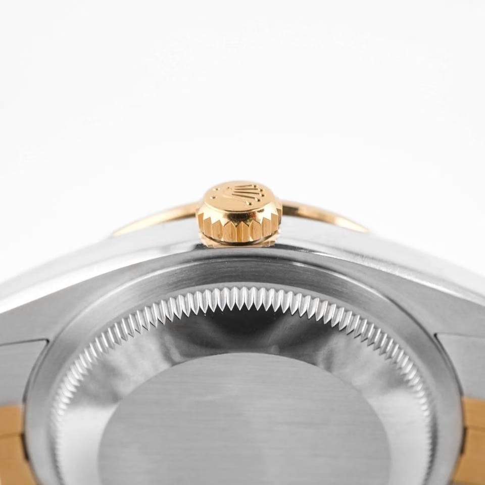 Rolex | Datejust | 126283RBR | Yellow gold | 36 mm | Steel | Champagne | Automatic