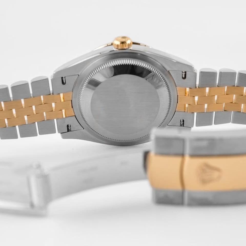 Rolex | Datejust | 126283RBR | Yellow gold | 36 mm | Steel | Champagne | Automatic