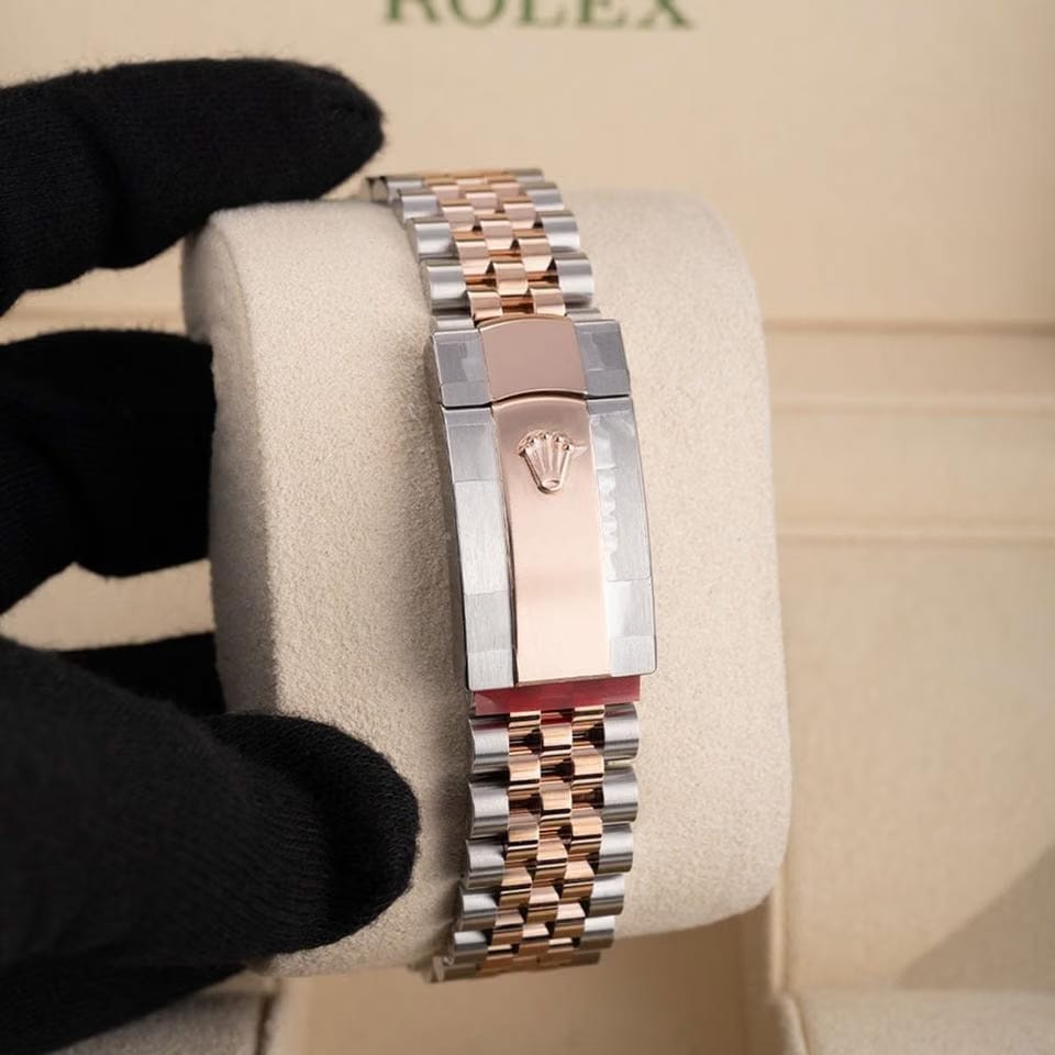 Rolex | Datejust | 126281RBR | Steel | 36 mm | Gold/Steel | Brown | Automatic