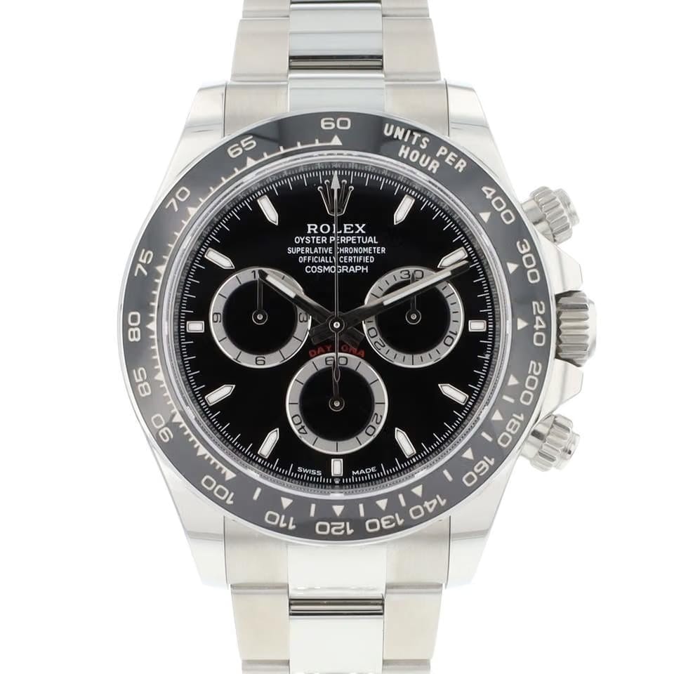 Rolex | Daytona | 126500LN | Steel | 40 x 12.3 mm | Steel | Black | Automatic