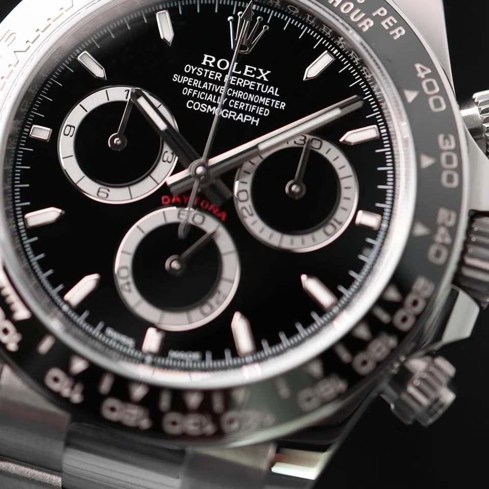 Rolex | Daytona | 126500LN | Steel | 40 x 12.3 mm | Steel | Black | Automatic