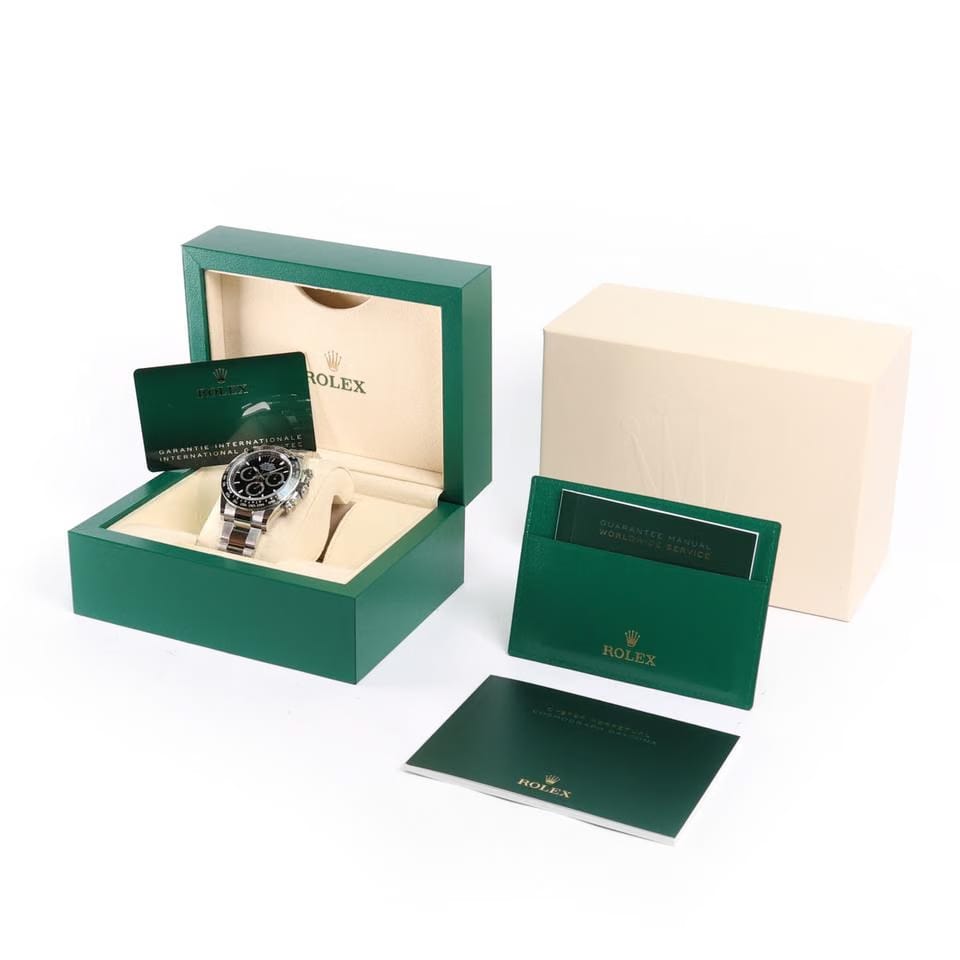 Rolex | Daytona | 126500LN | Steel | 40 x 12.3 mm | Steel | Black | Automatic