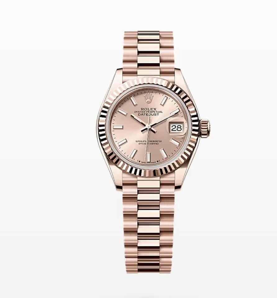 Rolex | Datejust | 279175 | Rose gold | 28 mm | Rose gold | Pink | Automatic