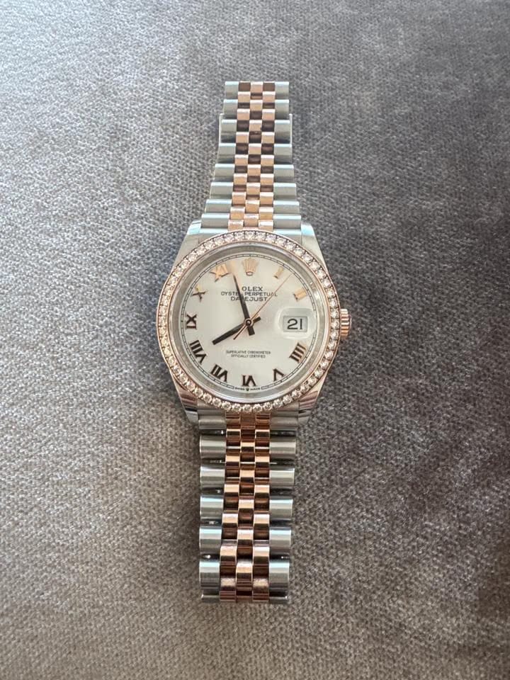 Rolex | Datejust | 126281RBR | Steel | 36 x 44 mm | Gold/Steel | White | Automatic