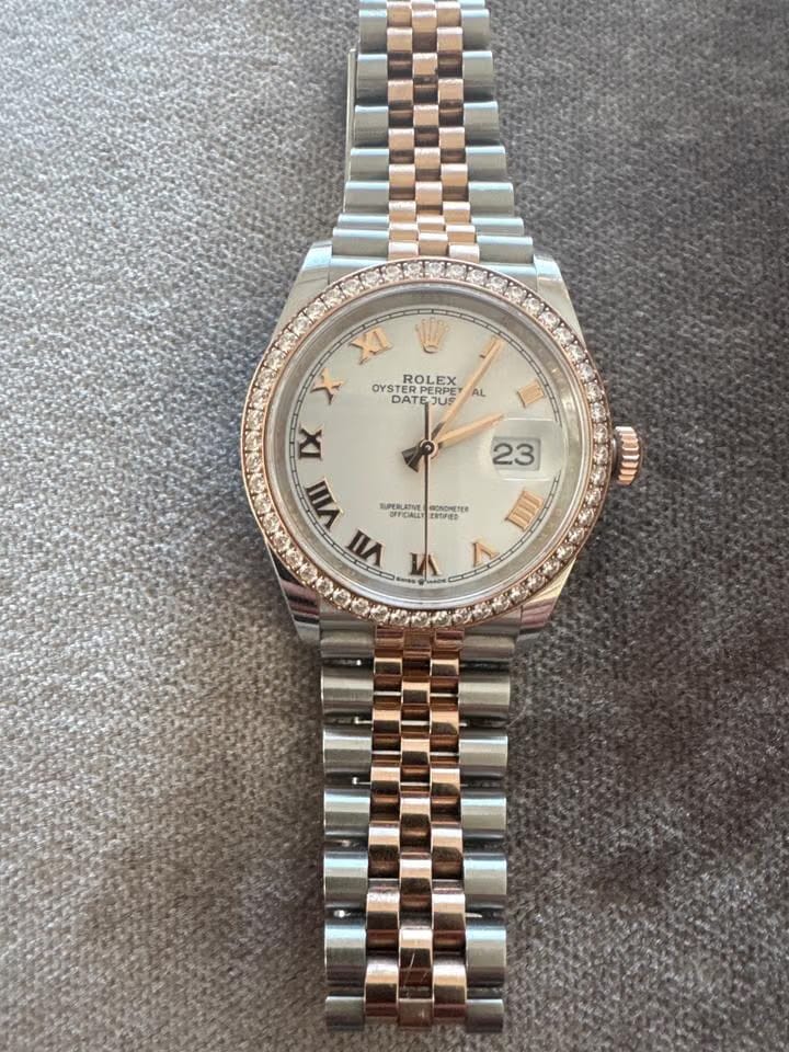 Rolex | Datejust | 126281RBR | Steel | 36 x 44 mm | Gold/Steel | White | Automatic