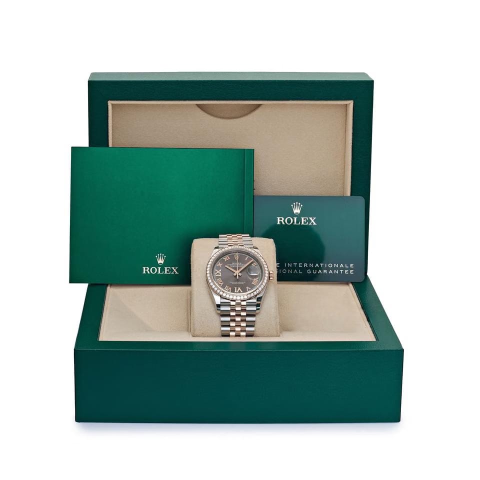 Rolex | Datejust | 126281RBR | Steel | 36 mm | Gold/Steel | Automatic