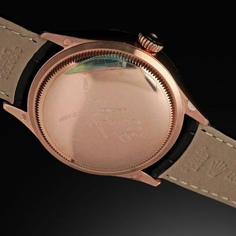 Rolex | Cellini | 50525 | Rose gold | 39 mm | Brown | Automatic