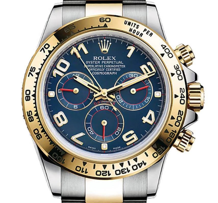 Rolex | Daytona | 116503 | Gold/Steel | 40 mm | Gold/Steel | Blue | Automatic