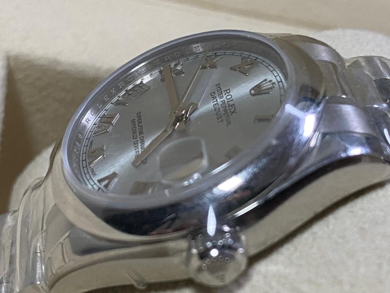 Rolex | Datejust | 178246 | Platinum | Platinum | Silver | Automatic