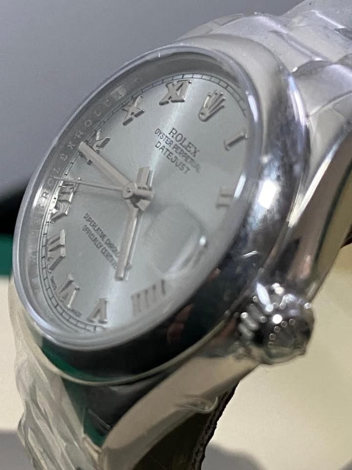 Rolex | Datejust | 178246 | Platinum | Platinum | Silver | Automatic