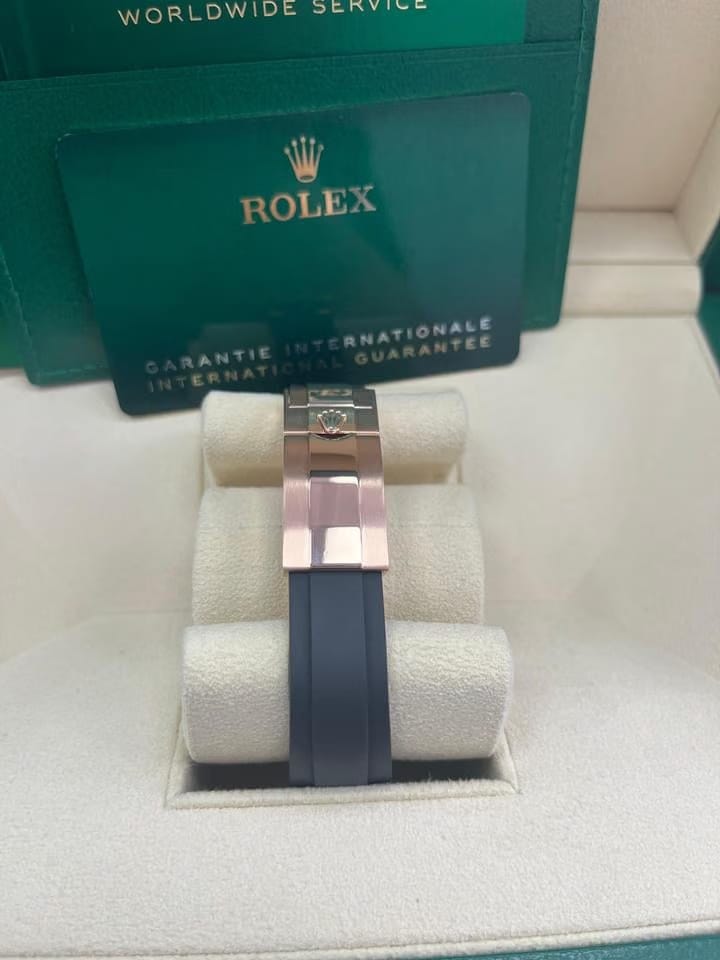 Rolex | Yacht-Master | 268655 | Rose gold | Rubber | Black | Automatic