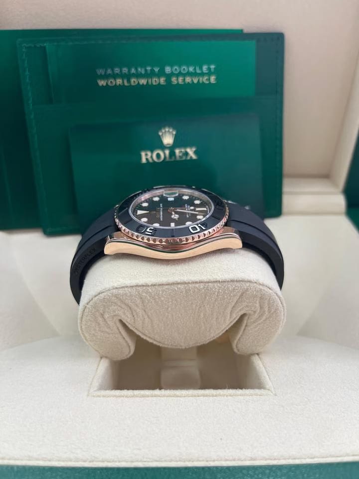Rolex | Yacht-Master | 268655 | Rose gold | Rubber | Black | Automatic