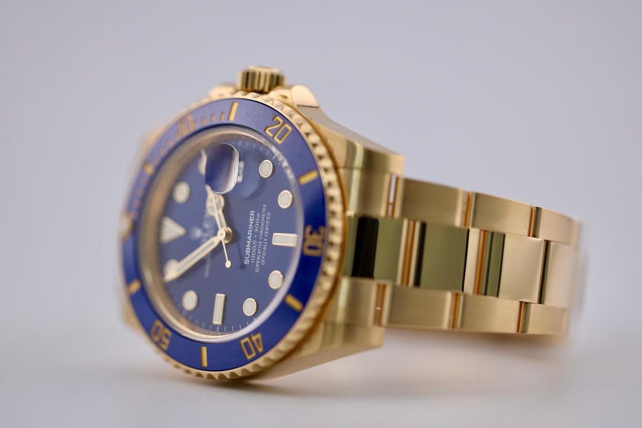 Rolex | Submariner | 126618LB | Yellow gold | 41 mm | Yellow gold | Blue | Automatic