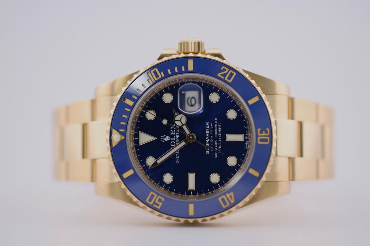 Rolex | Submariner | 126618LB | Yellow gold | 41 mm | Yellow gold | Blue | Automatic