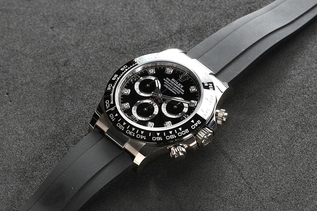 Rolex | Daytona | 116519LN | White gold | 40 mm | Rubber | Black | Automatic