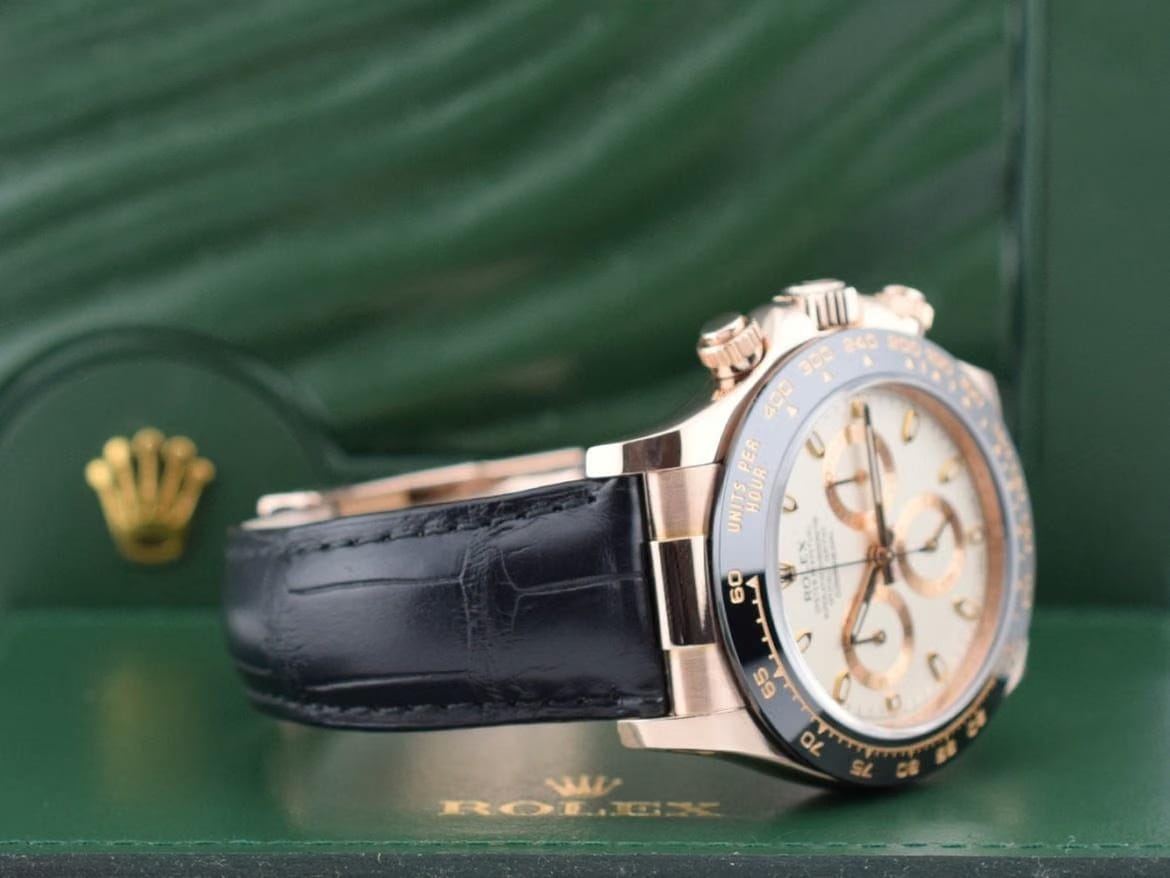 Rolex | Daytona | 116515LN | Rose gold | 40 mm | Leather | Automatic