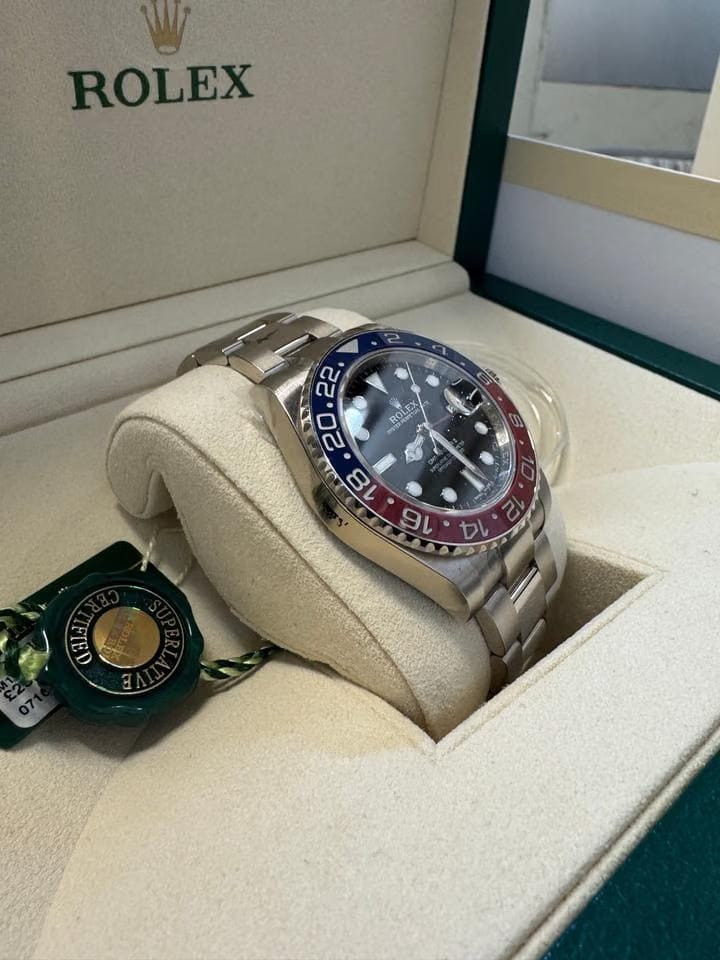 Rolex | GMT-Master II | 116719BLRO | White gold | 40 mm | White gold | Black | Automatic