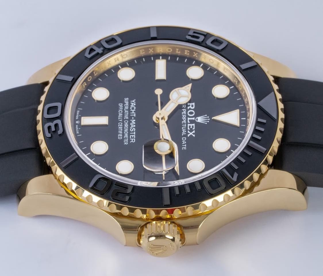 Rolex | Yacht-Master | 226658 | Yellow gold | 42 x 50 mm | Rubber | Black | Automatic