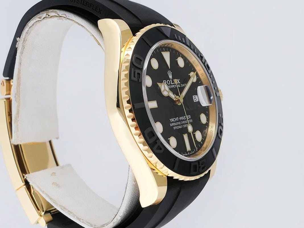 Rolex | Yacht-Master | M226658-0001 | Yellow gold | 42mm mm | Rubber | Black | Automatic