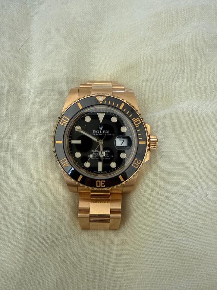 Rolex | Submariner | 116618 | Yellow gold | 40 mm | Yellow gold | Black | Automatic