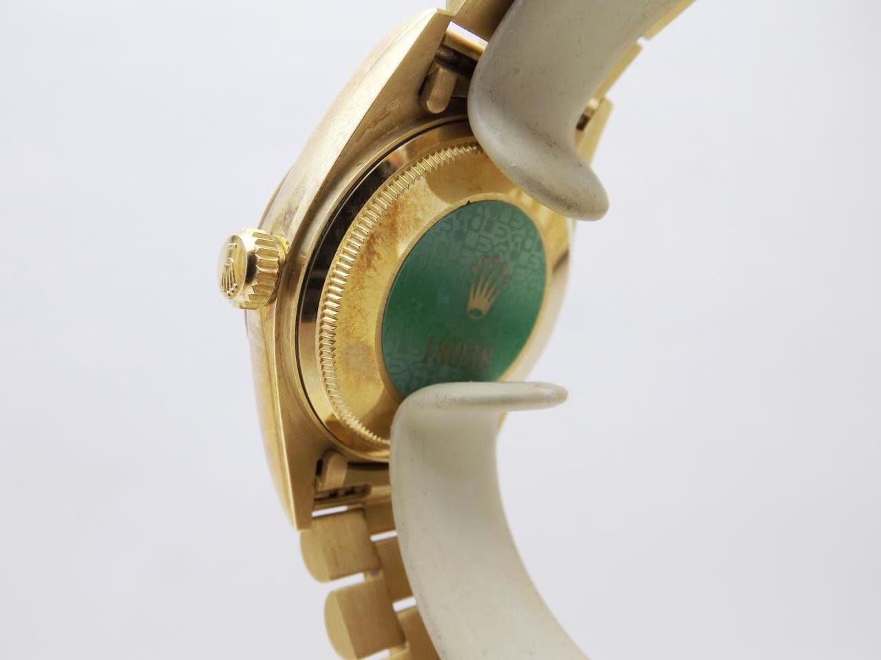 Rolex | Day-Date | 18038 | Yellow gold | 36 mm | Yellow gold | Silver | Automatic