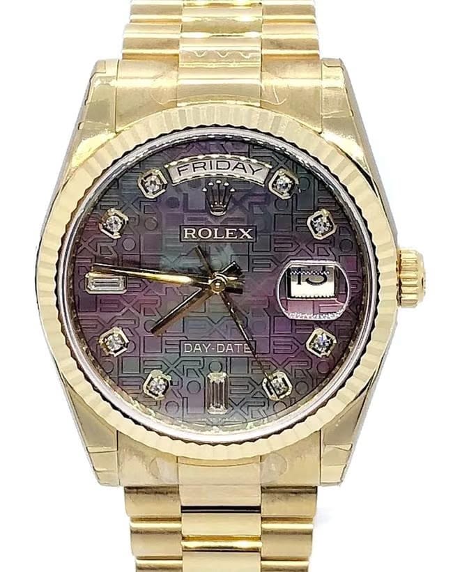 Rolex | Day-Date | 118238 | Yellow gold | 36 mm | Yellow gold | Mother of pearl | Automatic