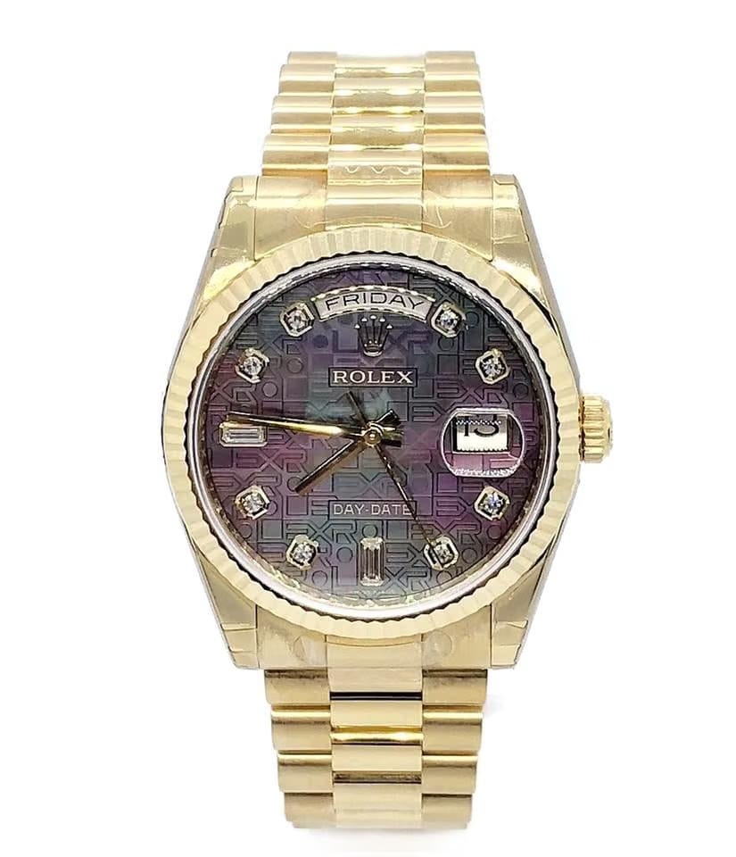 Rolex | Day-Date | 118238 | Yellow gold | 36 mm | Yellow gold | Mother of pearl | Automatic
