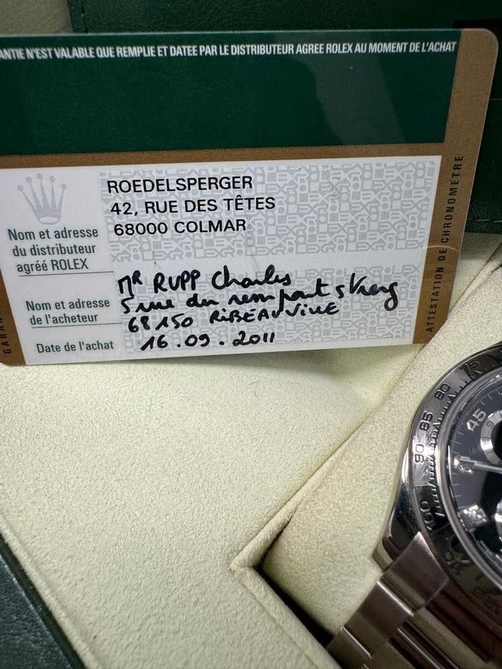 Rolex | Daytona | 116509 | White gold | 40 mm | White gold | Black | Automatic