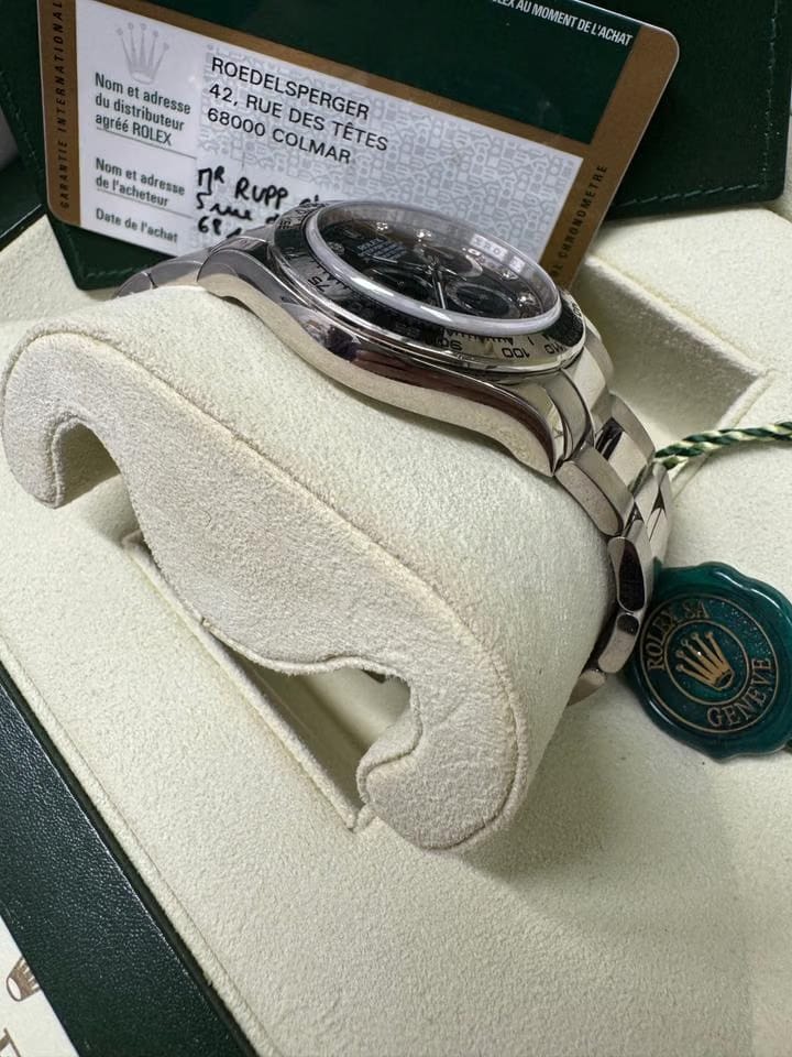 Rolex | Daytona | 116509 | White gold | 40 mm | White gold | Black | Automatic