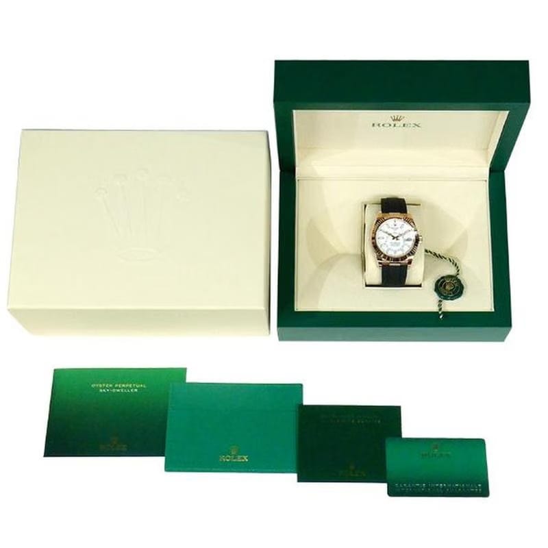 Rolex | Sky-Dweller | 326235 | 42 mm | Rubber | White