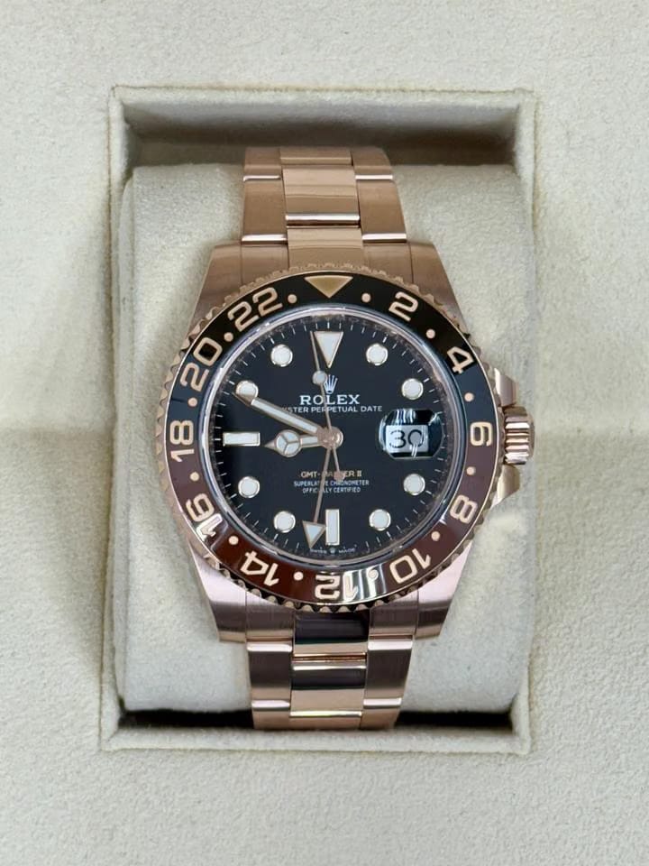 Rolex | GMT-Master II | 126715CHNR | Rose gold | 40 mm | Rose gold | Black | Automatic