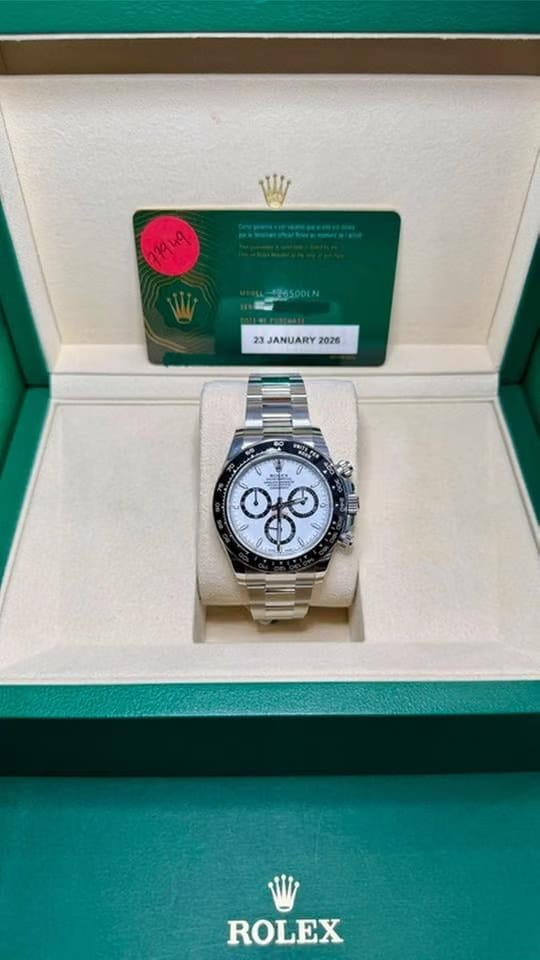 Rolex Daytona2026 Rolex Daytona 40mm Oystersteel 126500ln