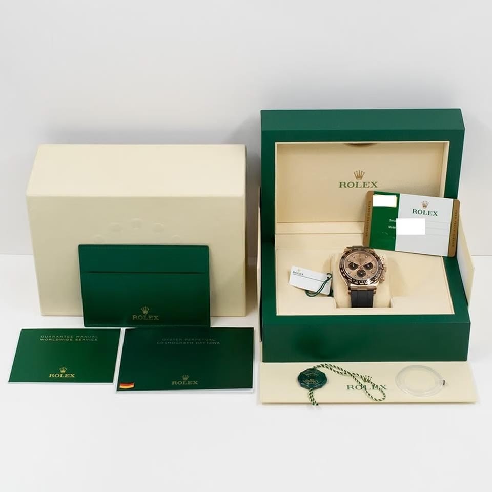 Rolex | Daytona | 116515ln | Rose gold | 40 mm | Rubber | Pink | Automatic