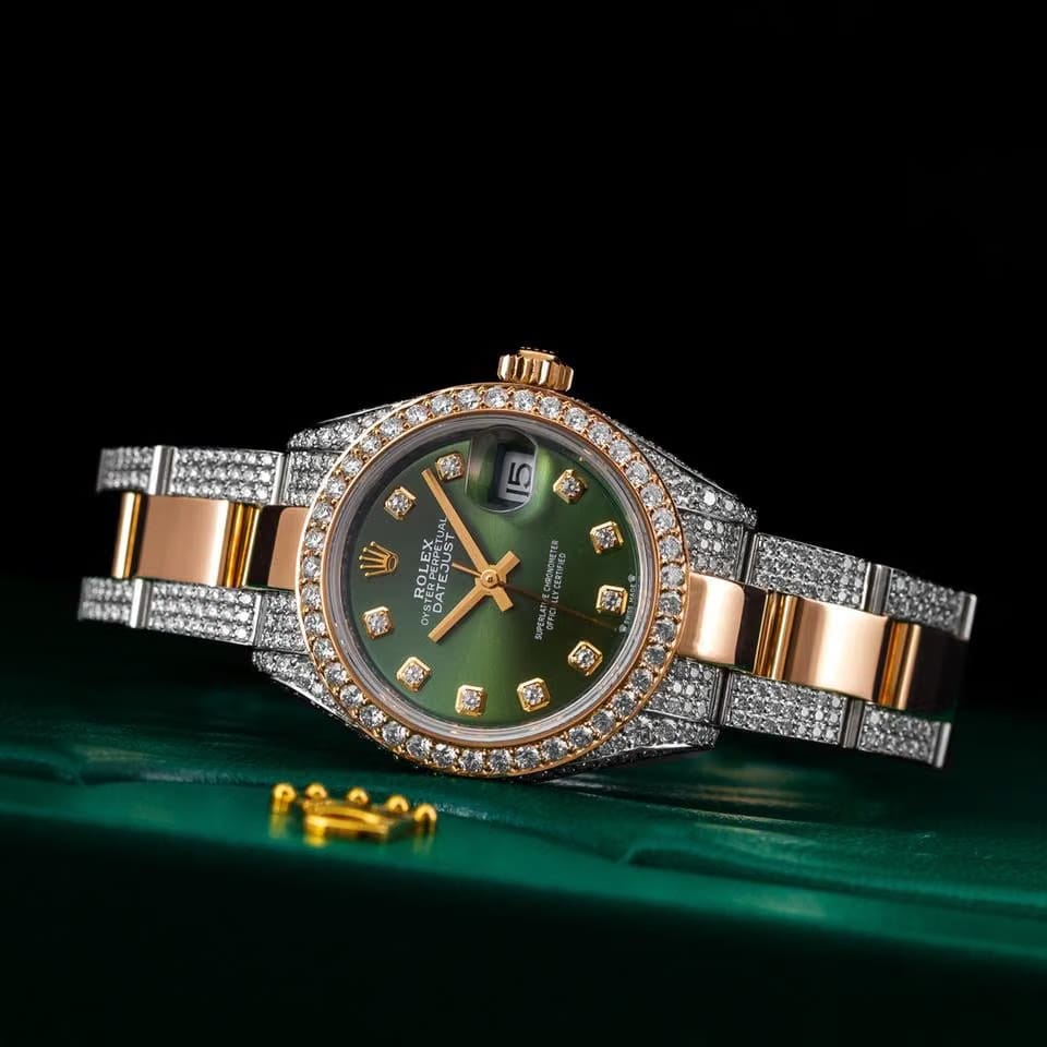 Rolex | Datejust | 279161 | Gold/Steel | 28 x 26 mm | Gold/Steel | Green | Automatic